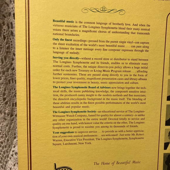 Irving Berlin - Music Composer Festival Record, Longines - Picture 3 of 11